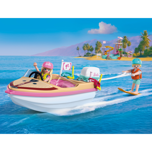 72122 - Playmobil Barbie - Bateau et wakeboard