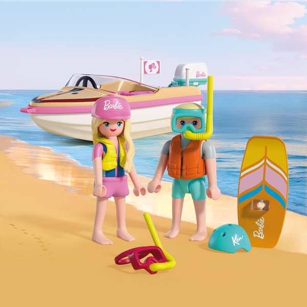 72122 - Playmobil Barbie - Bateau et wakeboard