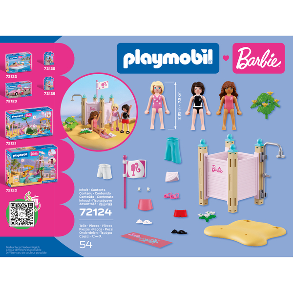 72124 - Playmobil Barbie - Cabine de plage