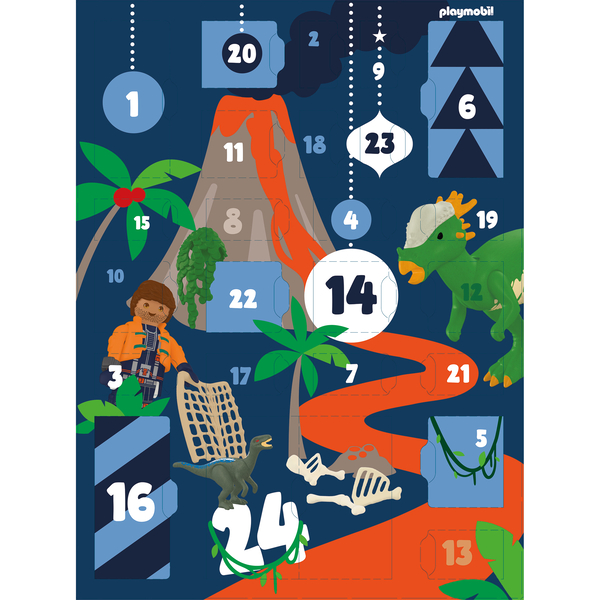 72225 - Calendrier de l’Avent : Dinos