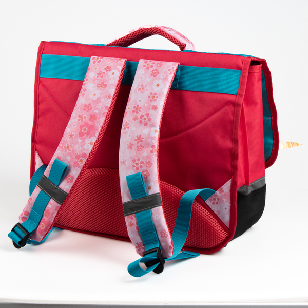 Cartable rose Diddl et Diddlina