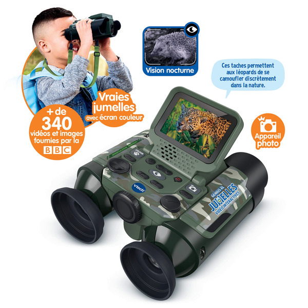 Geniux XL - Jumelles vidéo intéractives camouflage