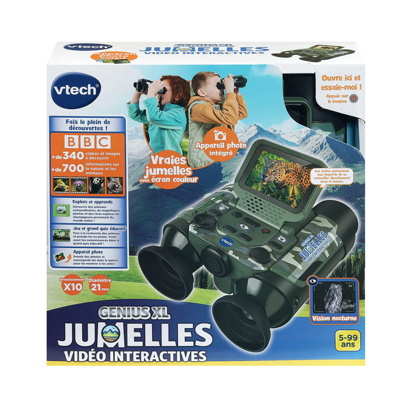 Geniux XL - Jumelles vidéo intéractives camouflage