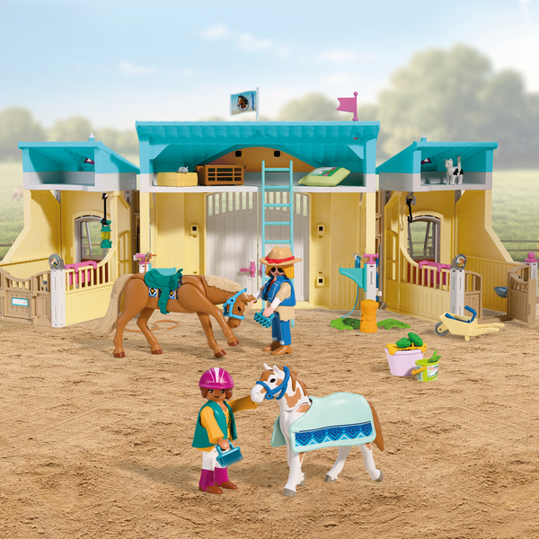 72127 - Playmobil I Love Horses - Grand centre équestre avec 2 chevaux