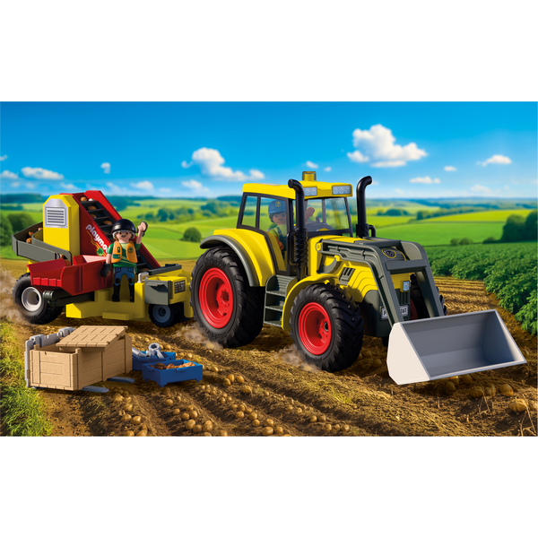 72161 - Playmobil Country - Tracteur avec récolteur de pommes de terre