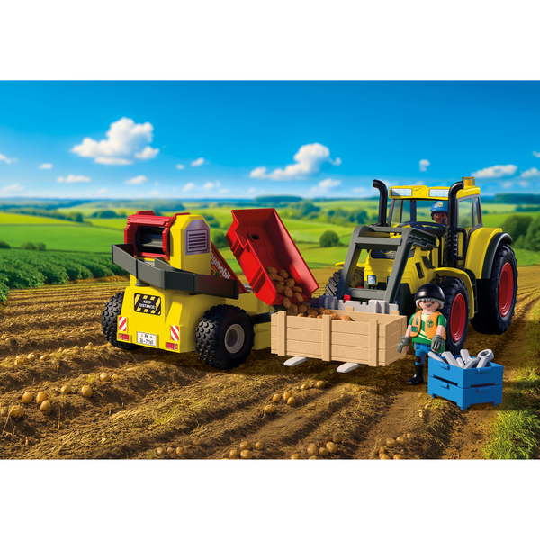 72161 - Playmobil Country - Tracteur avec récolteur de pommes de terre