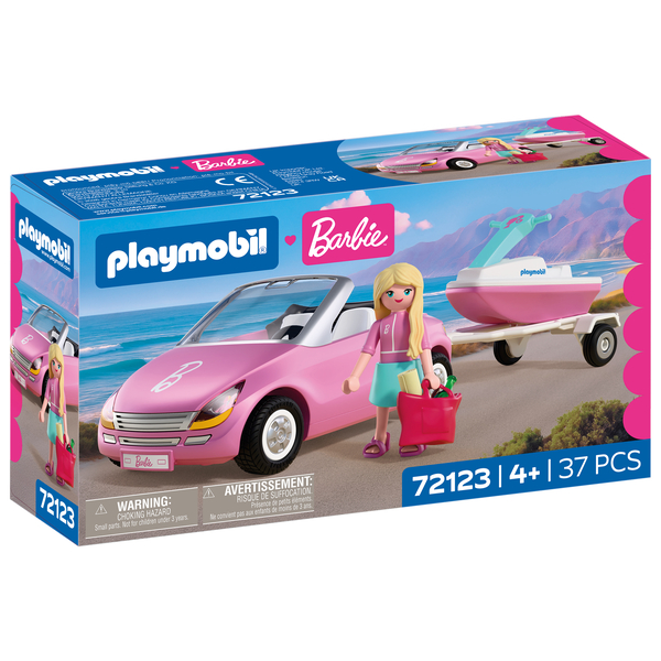72123 - Playmobil Barbie - Cabriolet et scooter de mer