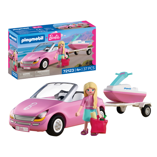 72123 - Playmobil Barbie - Cabriolet et scooter de mer