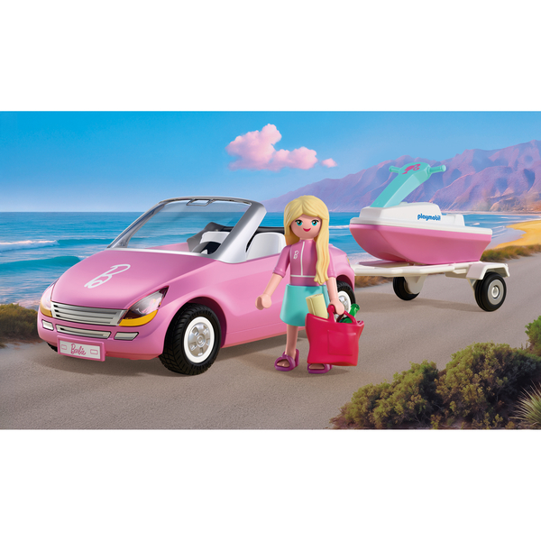 72123 - Playmobil Barbie - Cabriolet et scooter de mer