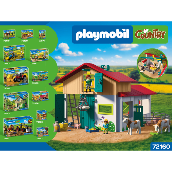 72160 - Playmobil Country - Grande ferme et étable