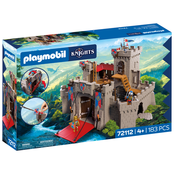 72112 - Playmobil Knights - Château-fort des chevaliers du Lion