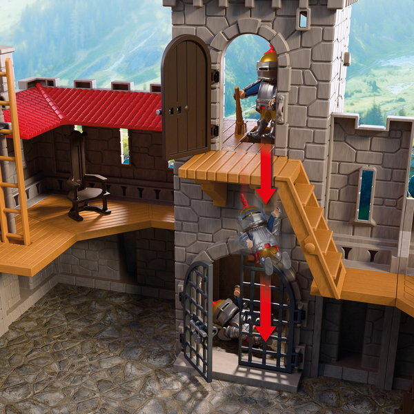 72112 - Playmobil Knights - Château-fort des chevaliers du Lion