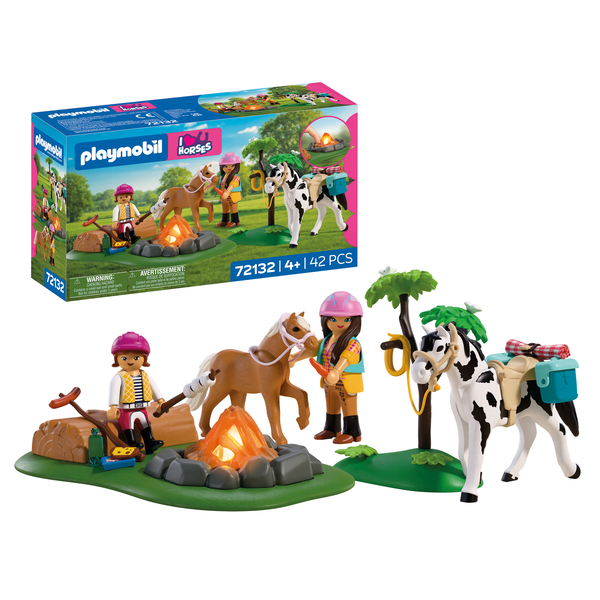 72132 - Playmobil I Love Horses - Balade à cheval et feu de camp