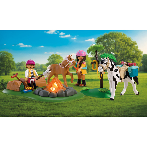 72132 - Playmobil I Love Horses - Balade à cheval et feu de camp