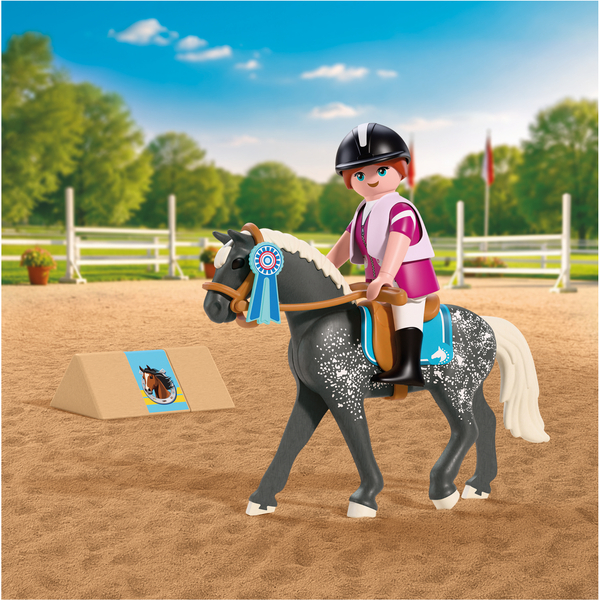 72135 - Playmobil I Love Horses - Cheval de concours de saut d