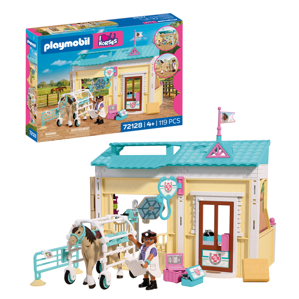 72128 - Playmobil I love Horses - Clinique vétérinaire et cheval