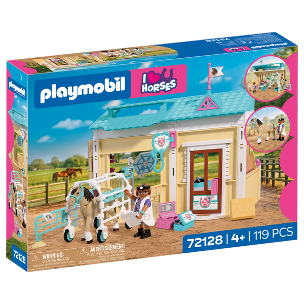 72128 - Playmobil I love Horses - Clinique vétérinaire et cheval