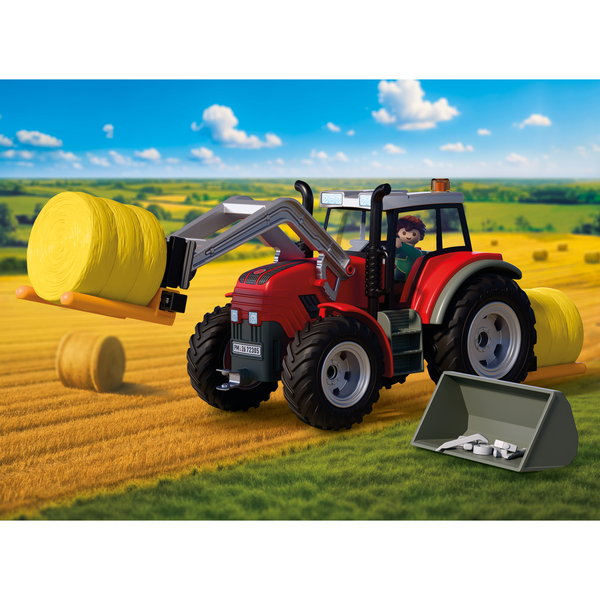 72305 - Playmobil Country - Tracteur fourche à paille