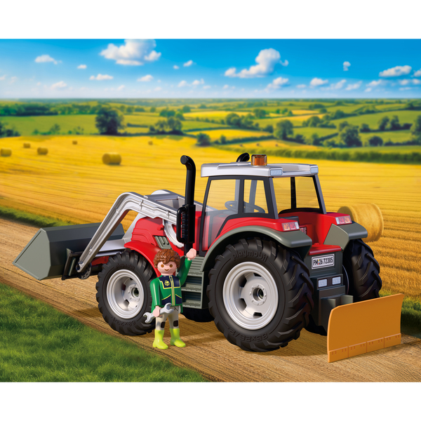 72305 - Playmobil Country - Tracteur fourche à paille