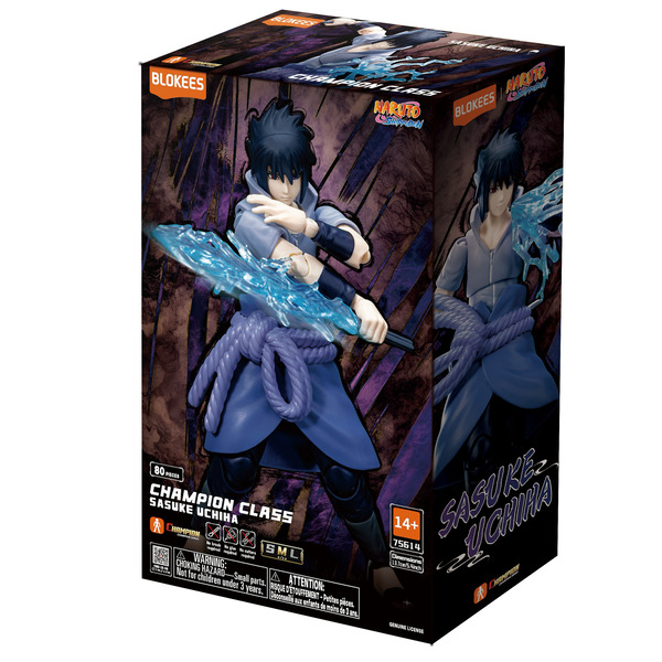 Figurine à assembler Naruto Champion Class 04 - Sasuke Uchiha