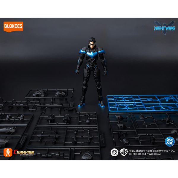 Figurine à assembler DC Champion Class 03 - Nightwing