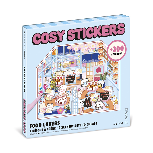 Cosy stickers food lover