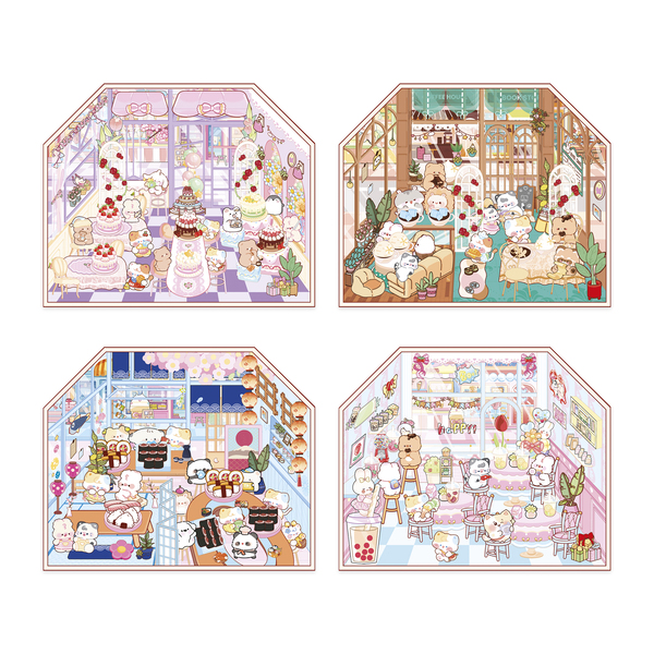 Cosy stickers food lover