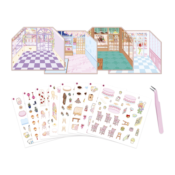 Cosy stickers food lover