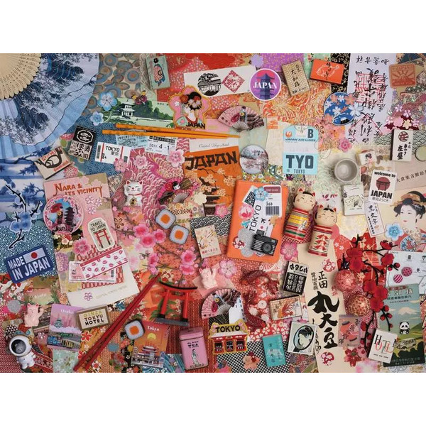 Puzzle 1500 pièces - Voyage à Tokyo