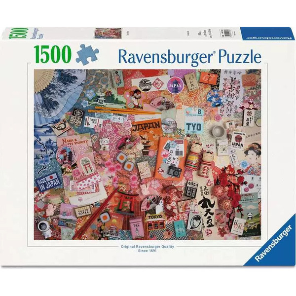 Puzzle 1500 pièces - Voyage à Tokyo