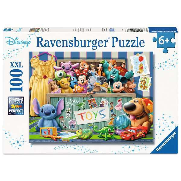 Puzzle 100 XXL pièces - Pixar - Le coffre à jouets magique