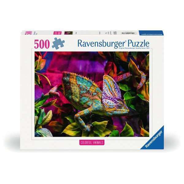 Puzzle 500 pièces - Caméléon