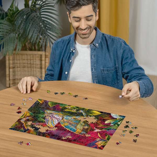 Puzzle 500 pièces - Caméléon