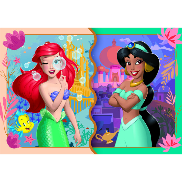 Puzzle 2x20 pièces - Disney Princess