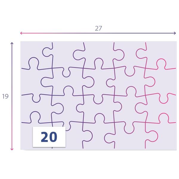Puzzle 2x20 pièces - Gabby