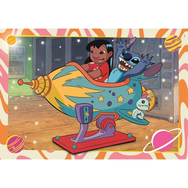 Puzzle 2x60 pièces - Stitch