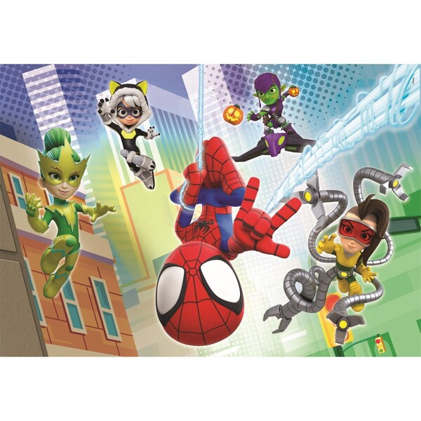 Puzzle 2x60 pièces - Spidey et ses amis extraordinaires