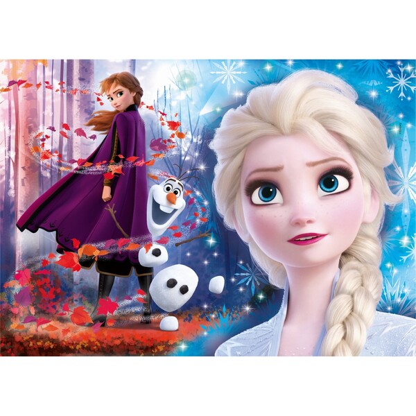 Puzzle 2x60 pièces - La Reine des Neiges