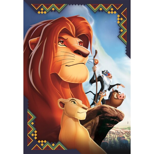 Puzzle 104 pièces - Le Roi Lion