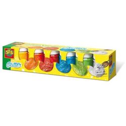 Peinture paillettes - 6 pots