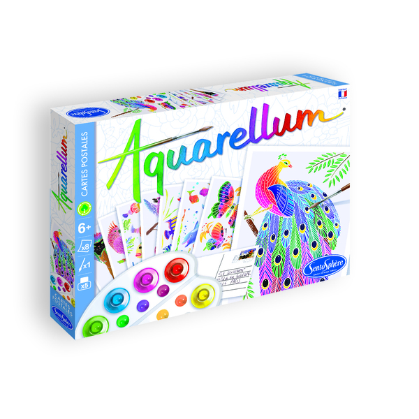 Aquarellum Cartes postales Animaux