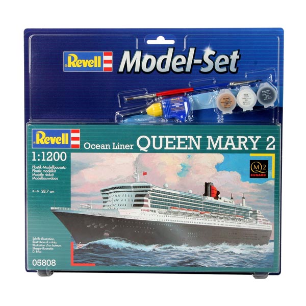 Maquette paquebot Queen Mary 2