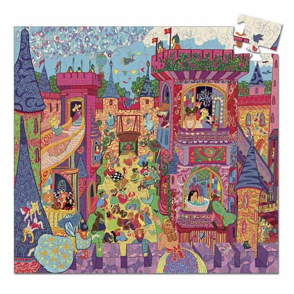 Puzzle 54 pièces château féerique