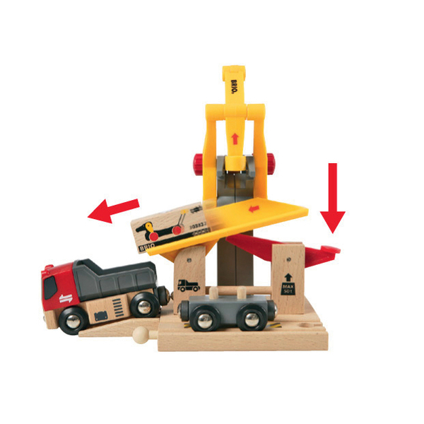 BRIO - Grue chargement marchandises