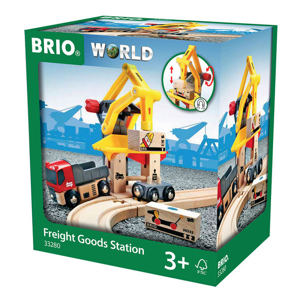 BRIO - Grue chargement marchandises