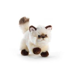 Peluche chat siamois 21cm
