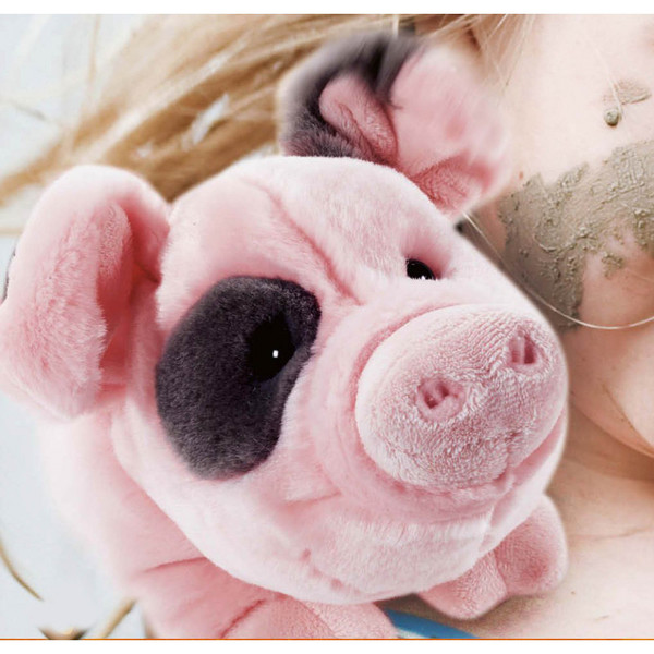 Peluche cochon 33cm