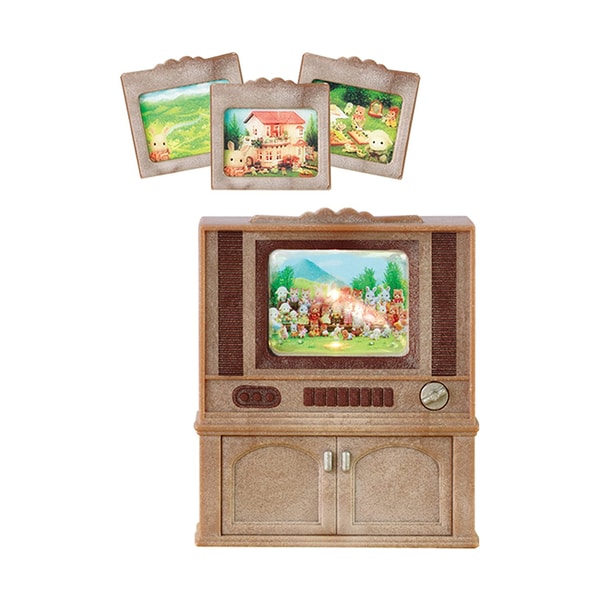 Sylvanian Families - 4264 - Meuble Télévision Couleur