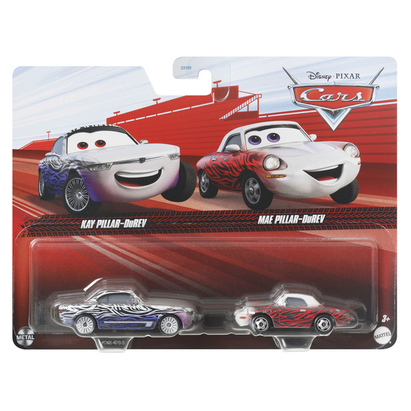 Coffret de 2 véhicules 1:55 - Kay & Mae Pillar-DuRev - Disney Cars