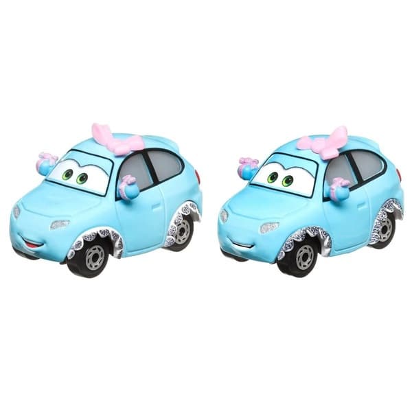 Coffret de 2 véhicules 1:55 - Lisa et Louise - Disney Cars